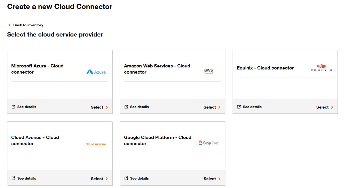 Cloud service provider