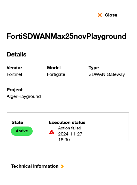Overview of the “see details” button