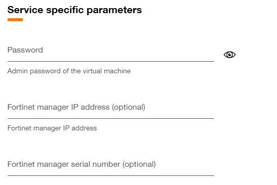 Fortinet SDWAN Virtual device configuration.